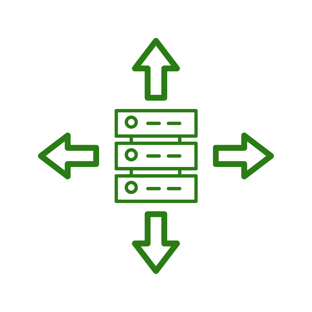 full Scalability and Customization with managed dedicated hostin